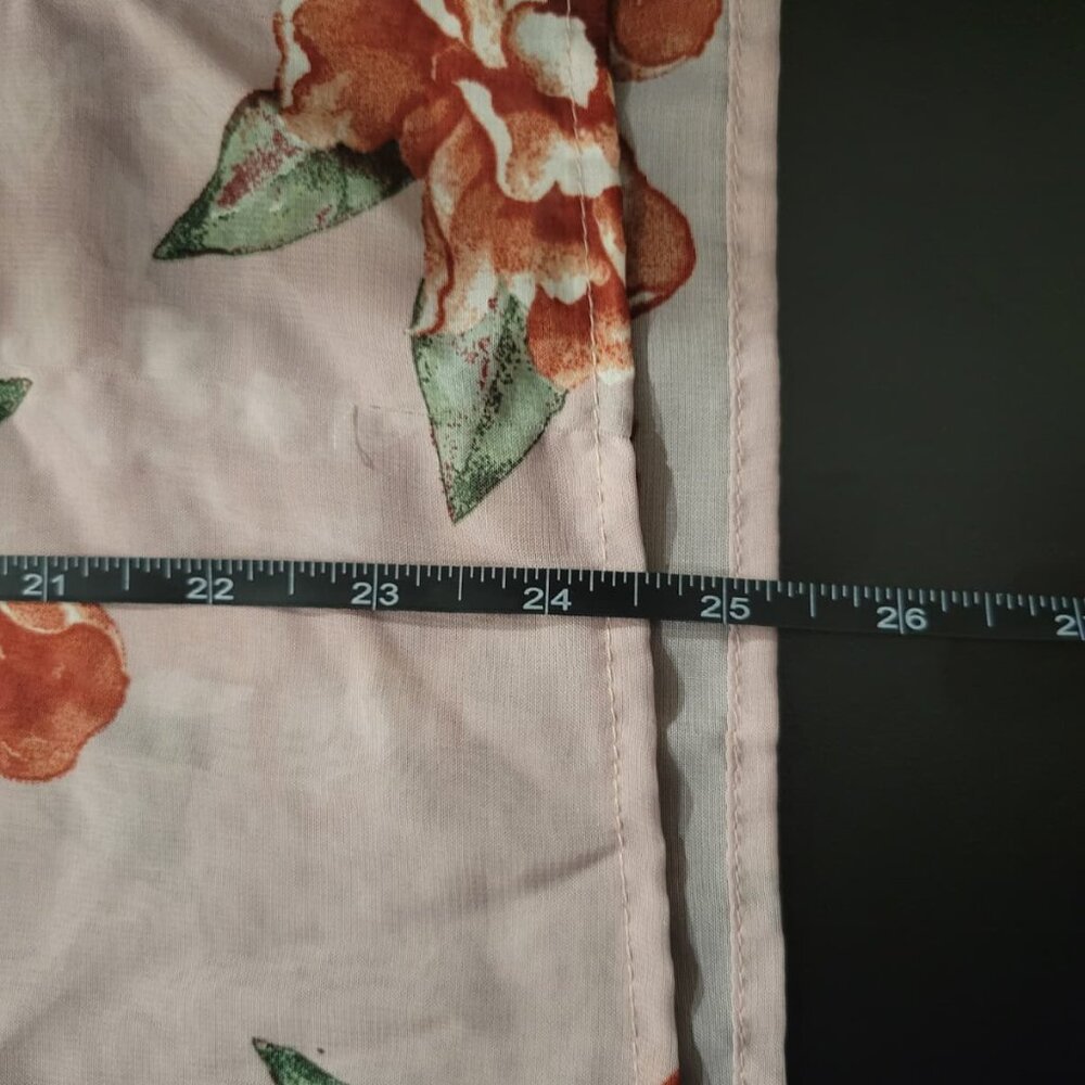 Pink Floral Halter Ruffle Blouse - Picture 7 of 9